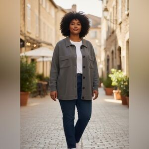 PENN Gray Women's Cardigan